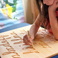 Cursive Alphabet Tracing Board