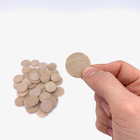 50 Blank Small Coins