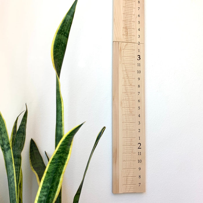TO BE DISCONTINUED: Wooden Growth Chart