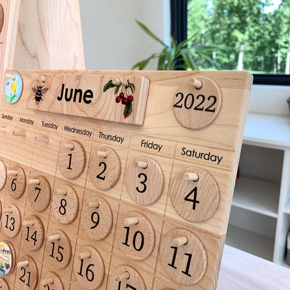 Year Coins for Home Calendar