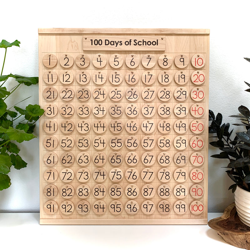 100 Days of School Chart