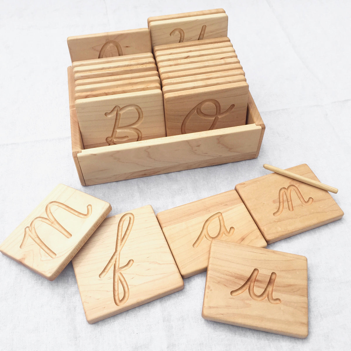 Cursive Alphabet Tracing Cards