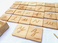 Cursive Alphabet Tracing Cards