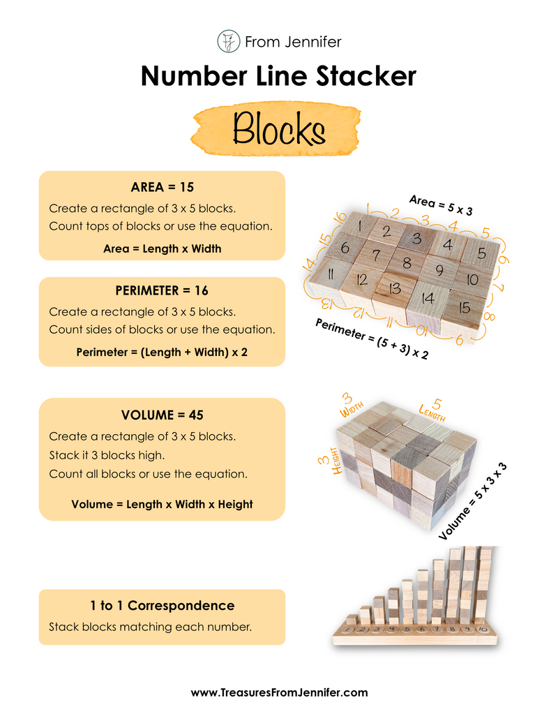 Wood 3/4" Blocks