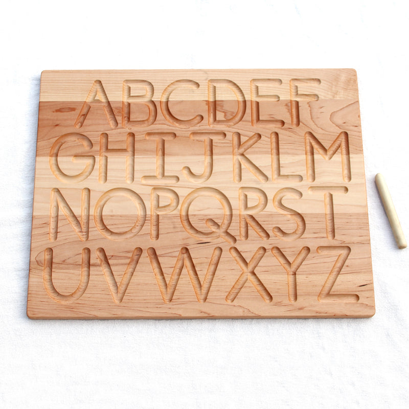 Printed Alphabet Tracing Board