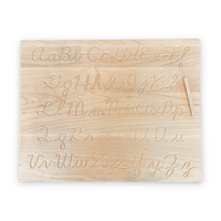 Reversible Print and Cursive Tracing Board