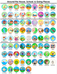 Picture Coins for Calendars & Charts