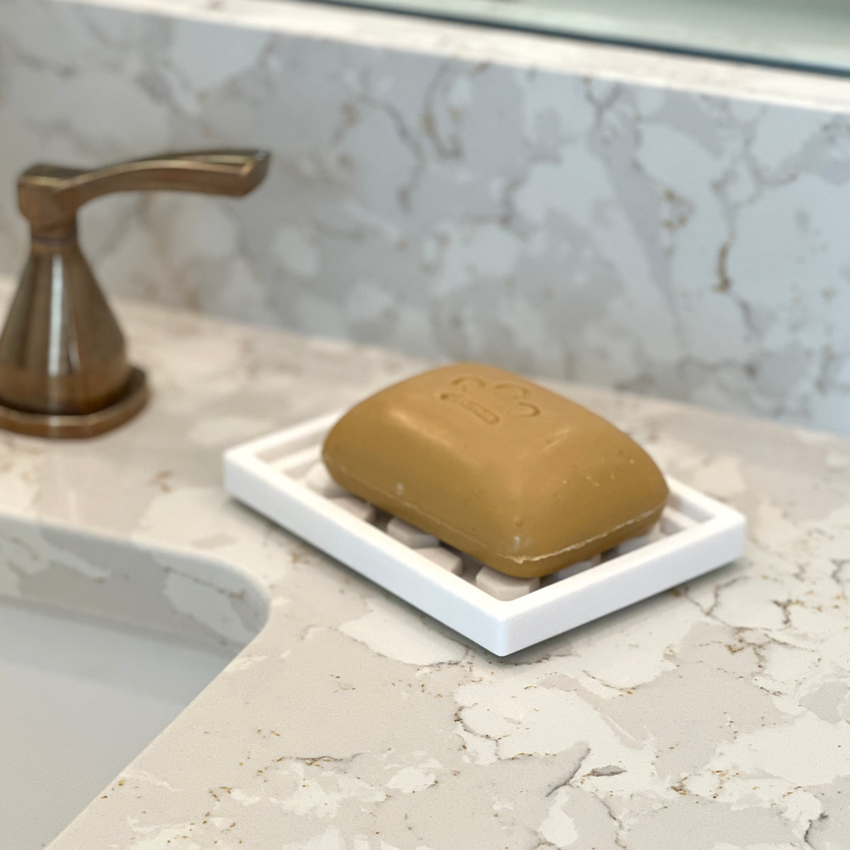 TO BE DISCONTINUED: Corian Soap Dish