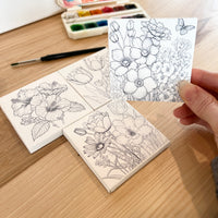 Mini Canvas - Flowers Set