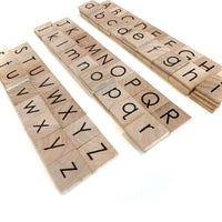 Square Tiles - Alphabet Set