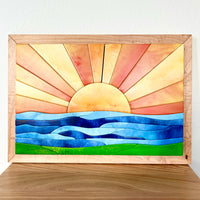 Sunrise Wooden Puzzle