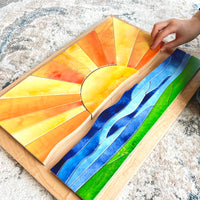 Sunrise Wooden Puzzle