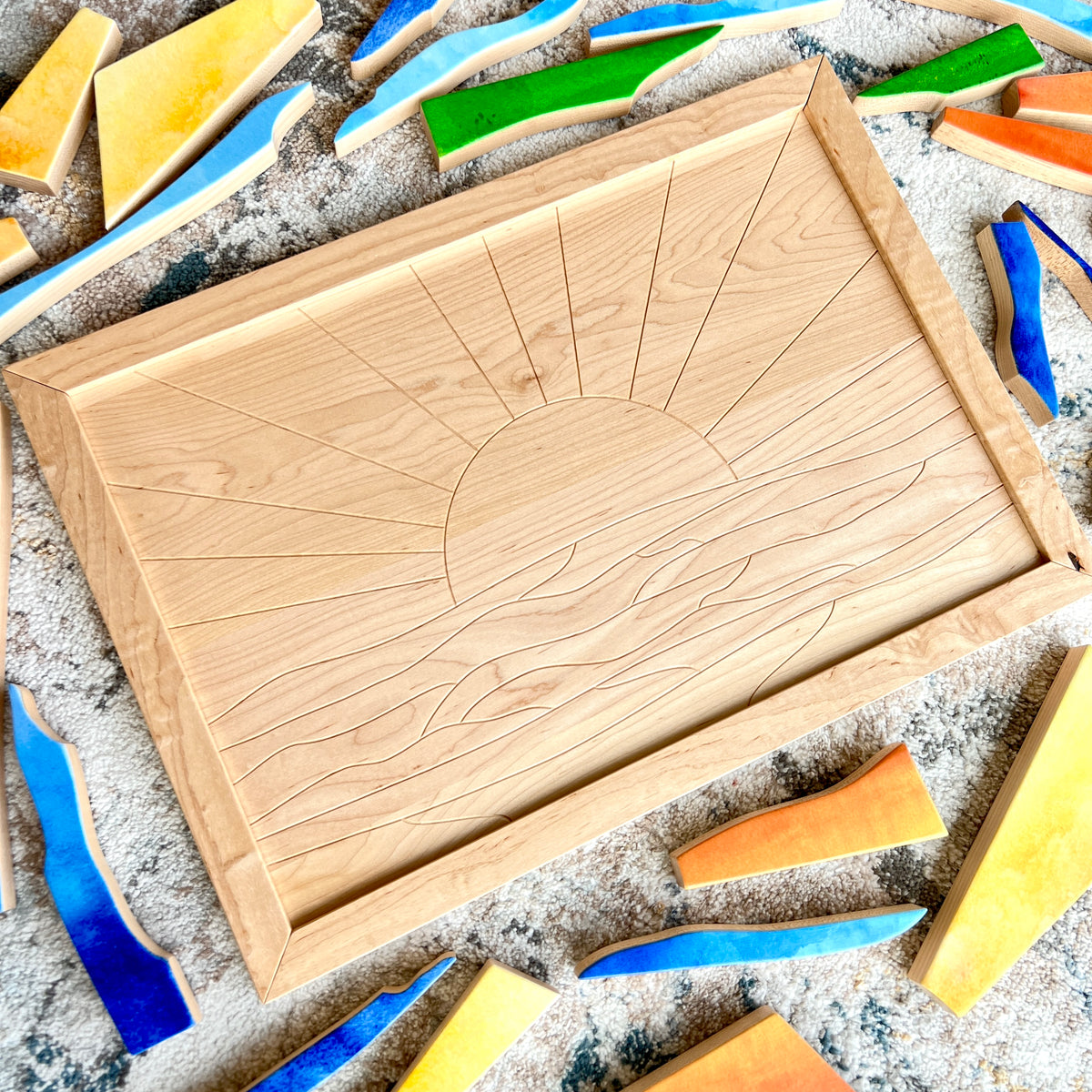 Sunrise Wooden Puzzle