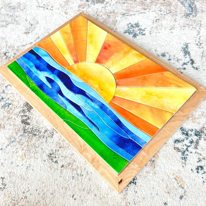 Sunrise Wooden Puzzle