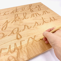 Cursive Alphabet Tracing Board