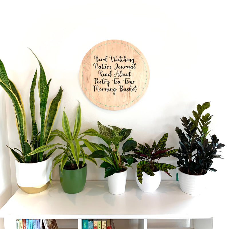 "Homeschool Life" Wall Art