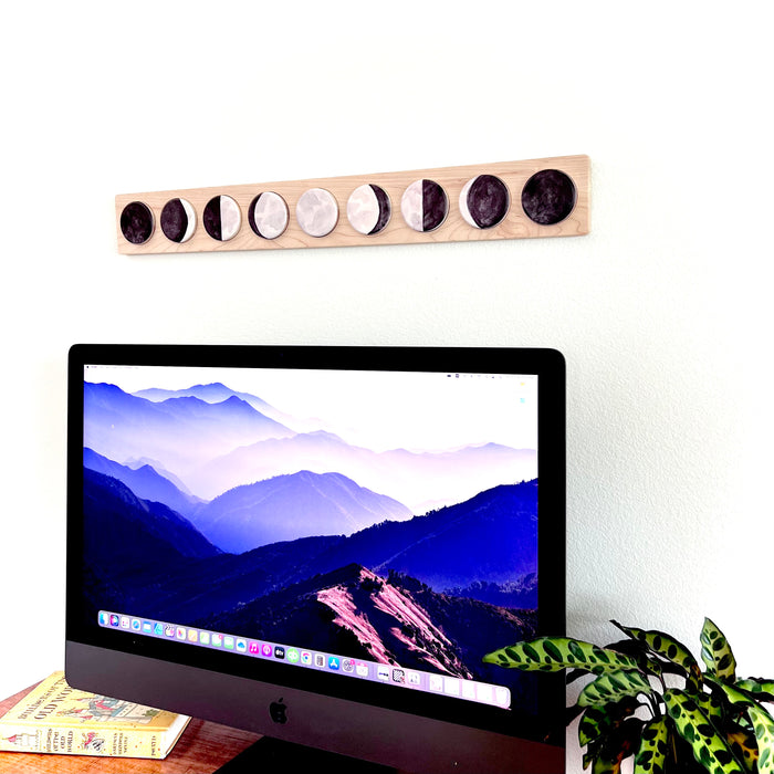 Watercolor Moons Wall Hanging