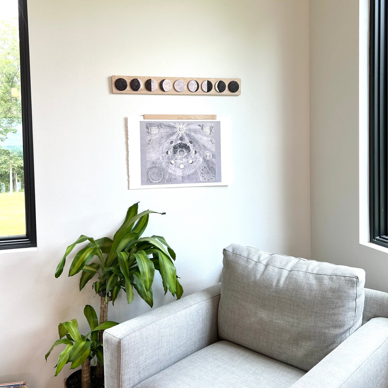 Watercolor Moons Wall Hanging