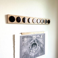 Watercolor Moons Wall Hanging