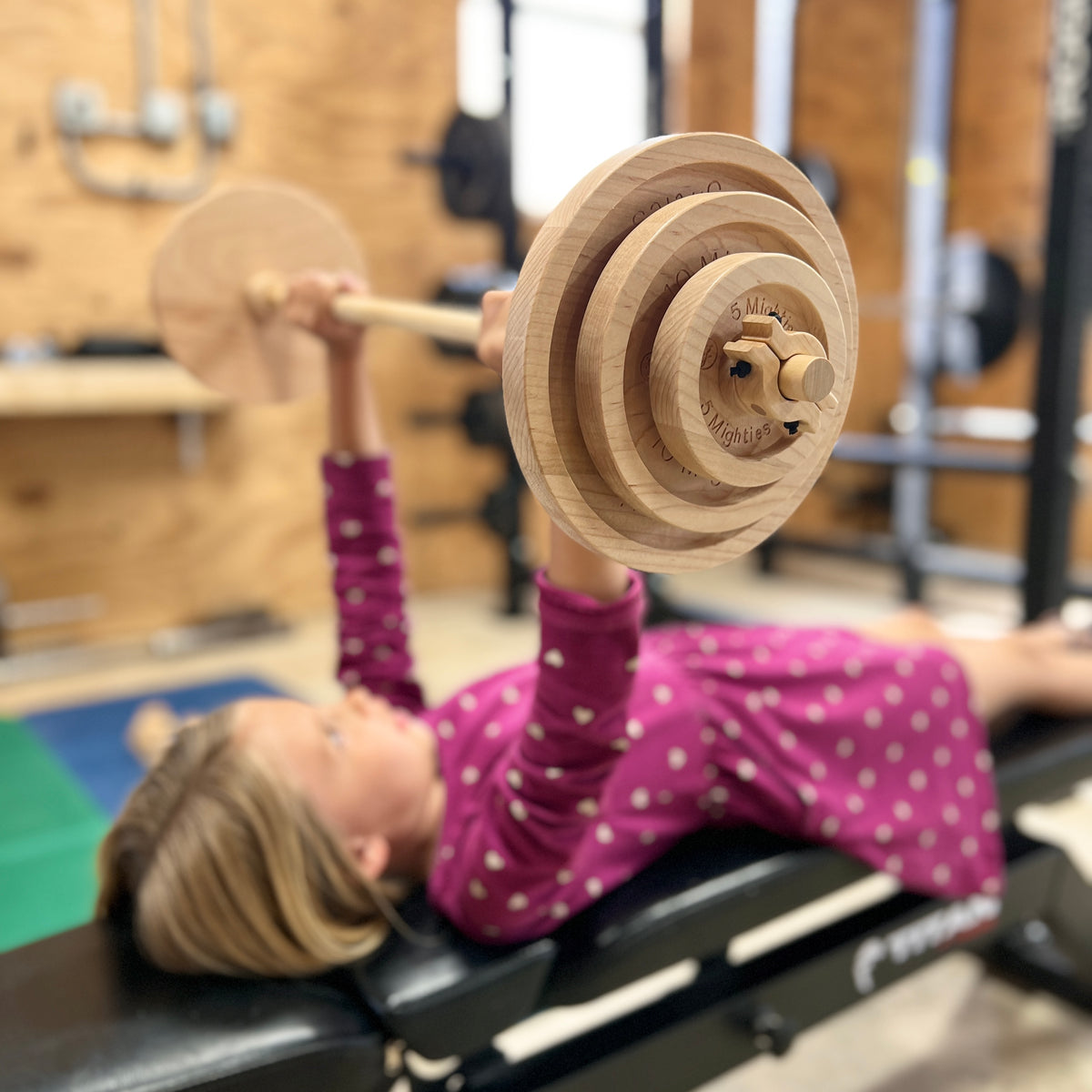 TO BE DISCONTINUED: Weight Lifting Toy - Barbell