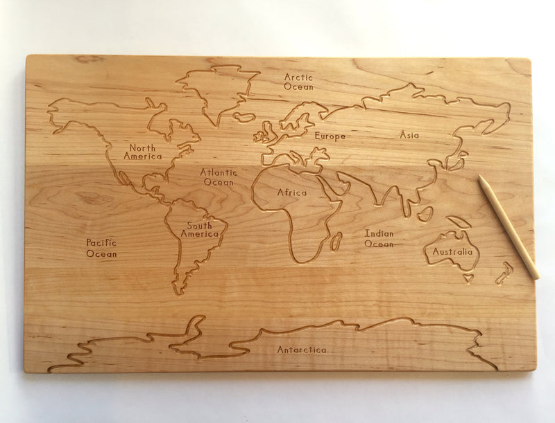 Map Tracing Board - Canada