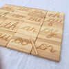 Cursive Double-Letter Tracing Cards