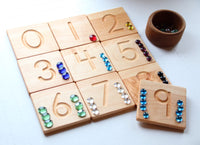 Number Tracing Cards