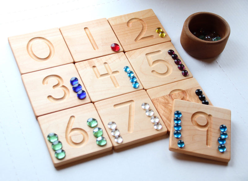 Number Tracing Cards