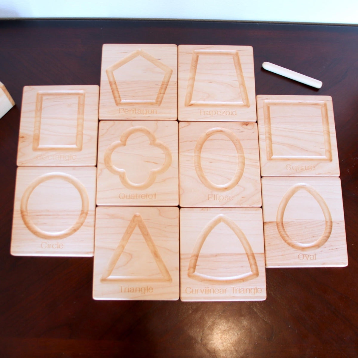 Montessori Shapes Tracing Cards