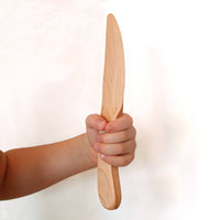 TO BE DISCONTINUED: Child's Wood Kitchen Knife