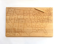 Map Tracing Board - Canada
