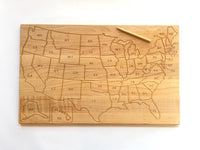 Map Tracing Board - Australia
