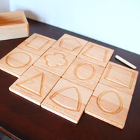 Montessori Shapes Tracing Cards