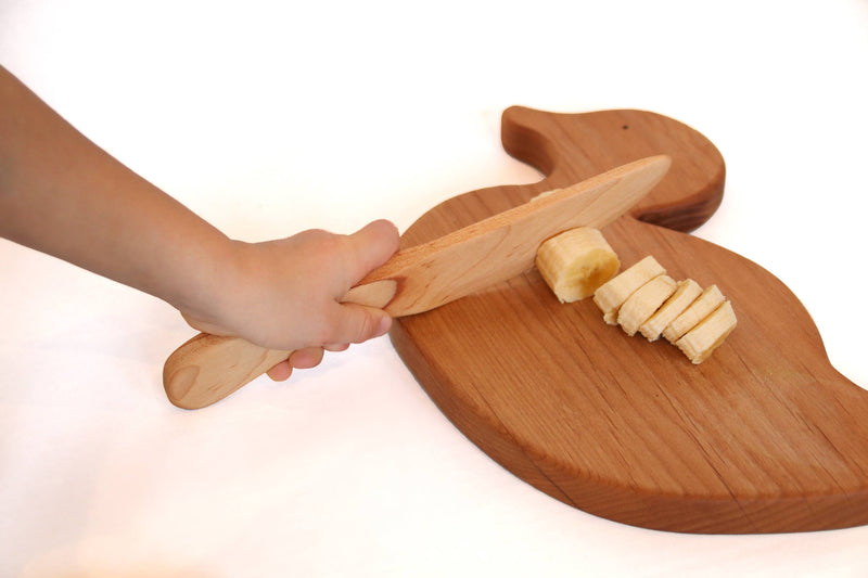 TO BE DISCONTINUED: Child's Wood Kitchen Knife