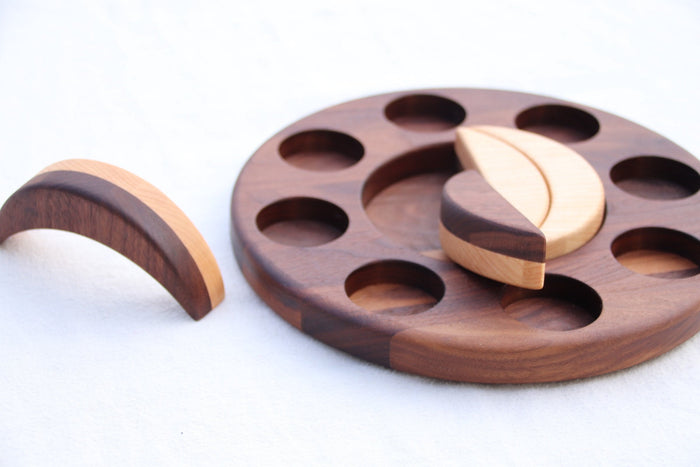 Moon Phases Candle Holder