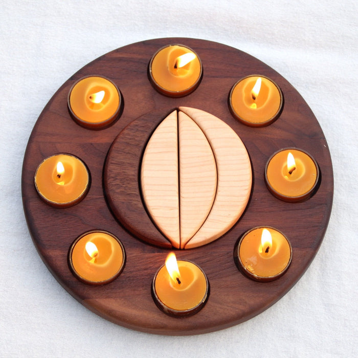 Moon Phases Candle Holder
