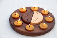 Moon Phases Candle Holder
