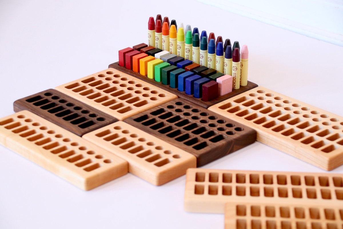 Wood Crayon Holder