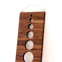 Straight Walnut Dilation Board