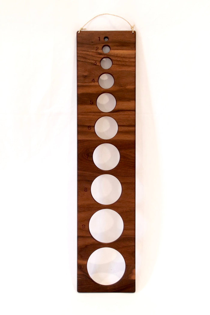 Straight Walnut Dilation Board