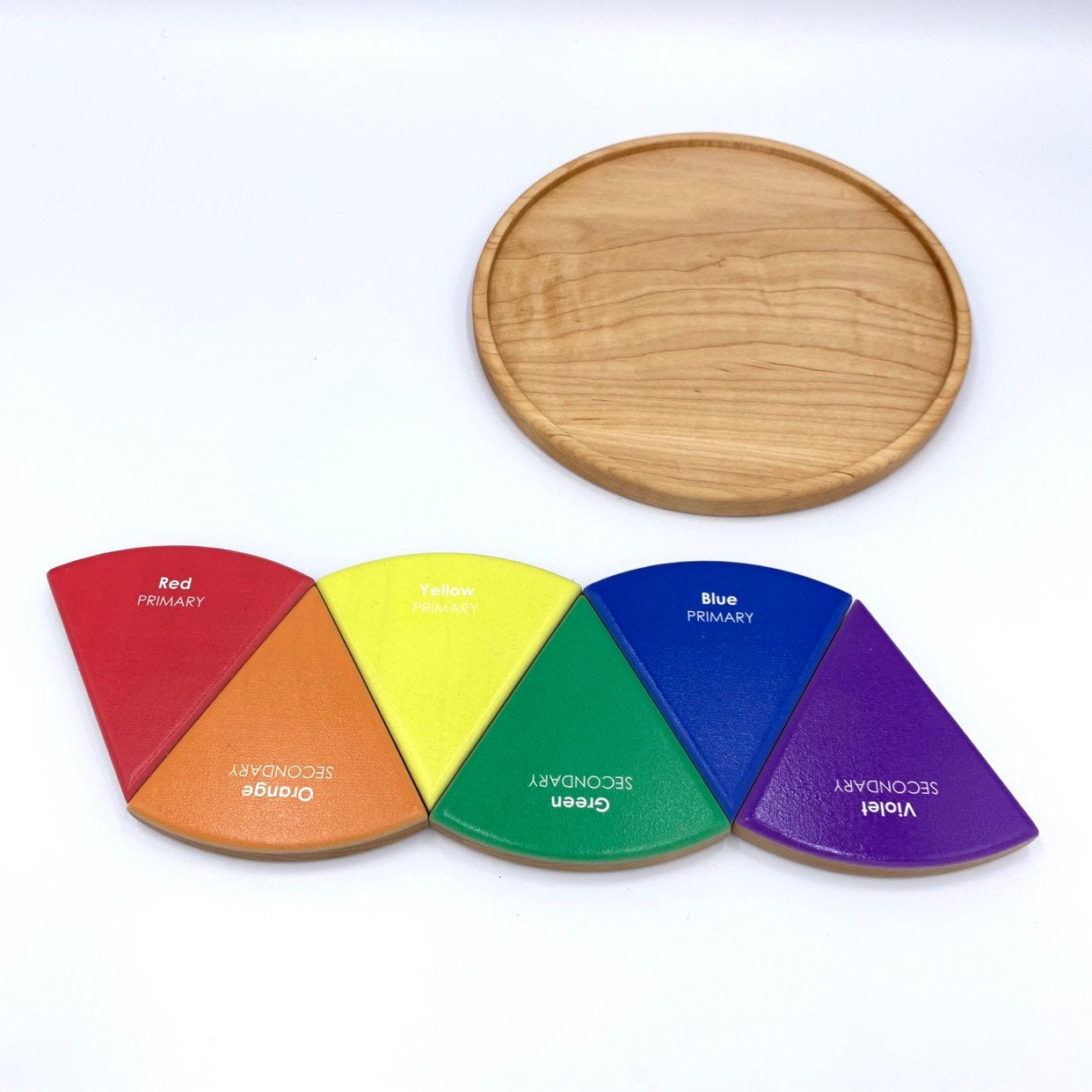 Wooden color best sale puzzle