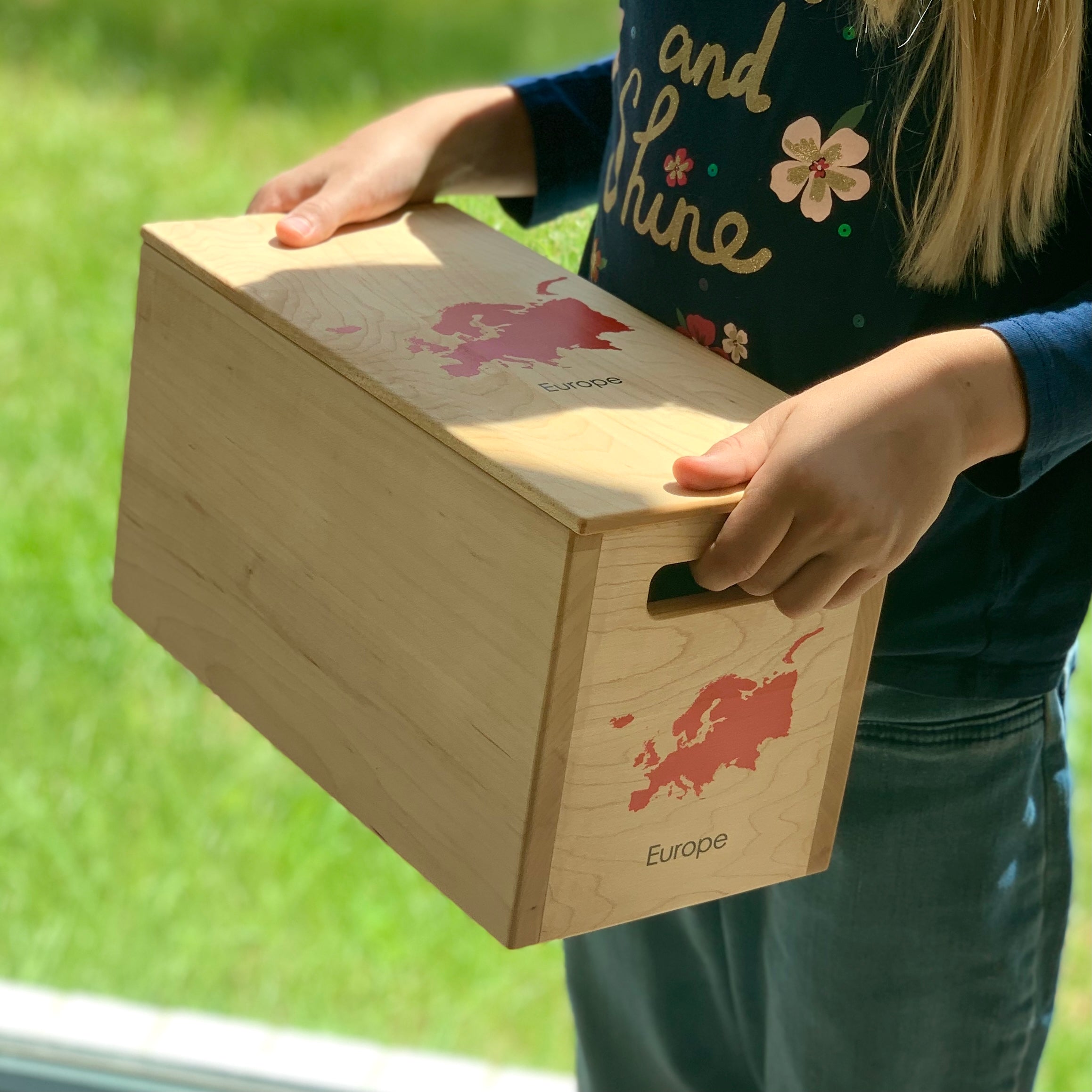 Montessori Continent Box – Treasures From Jennifer