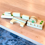 Wood Shapes Blocks Set