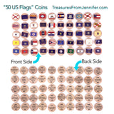 Small Coins - U.S. Flags