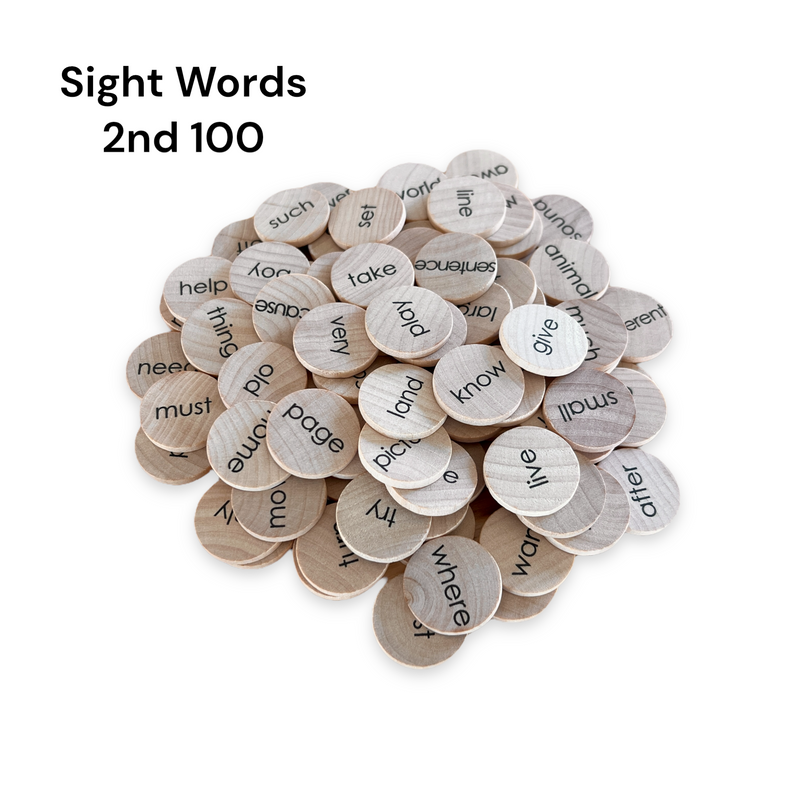 Small Coins - Sight Words 2nd 100 Set