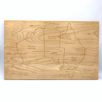 Map Tracing Board - Australia
