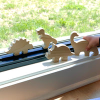 Wooden Dinosaur Set