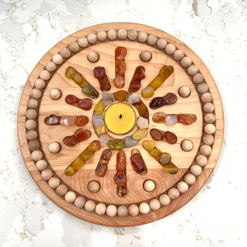 Sun Mandala Tray