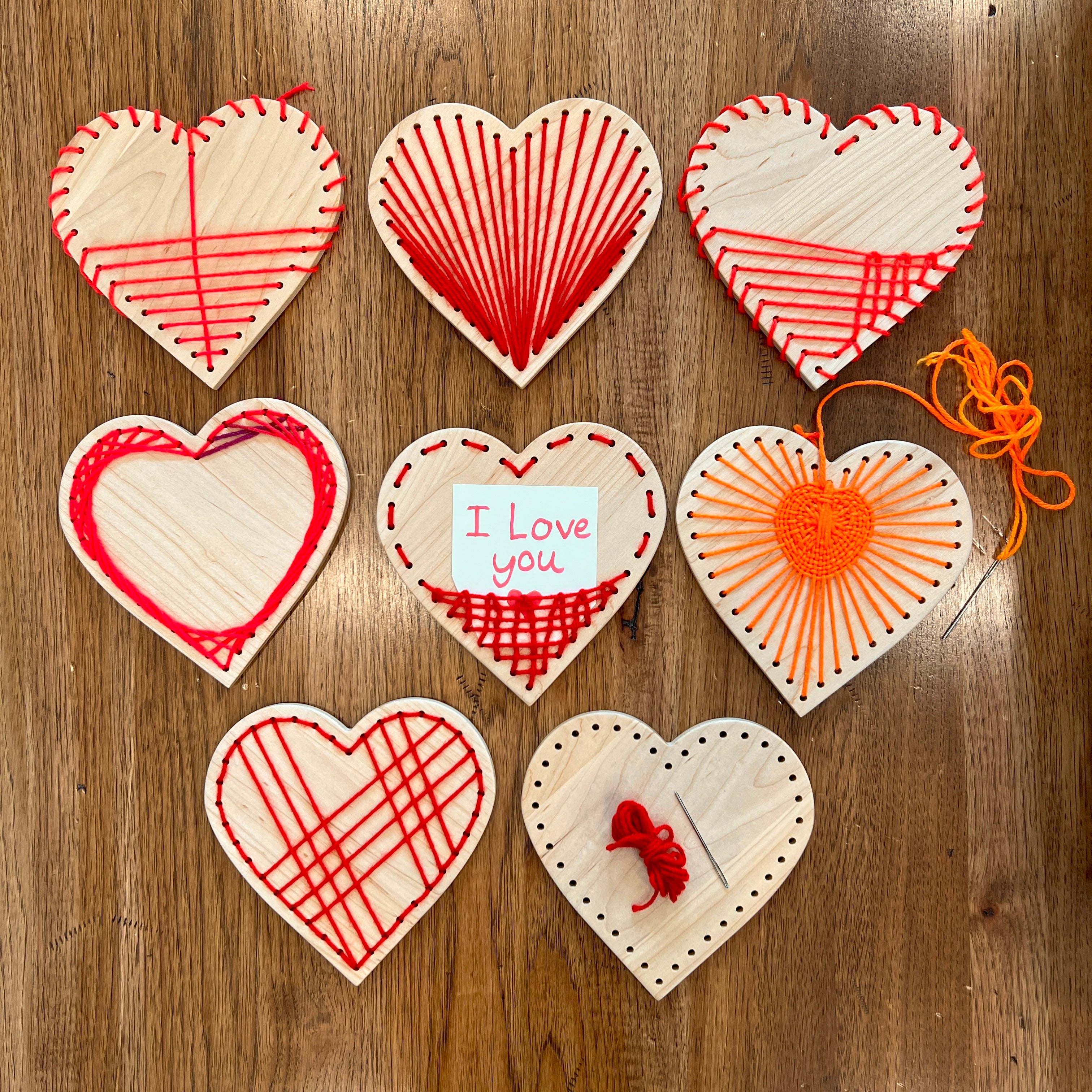 Heart Lacing Board – Treasures From Jennifer