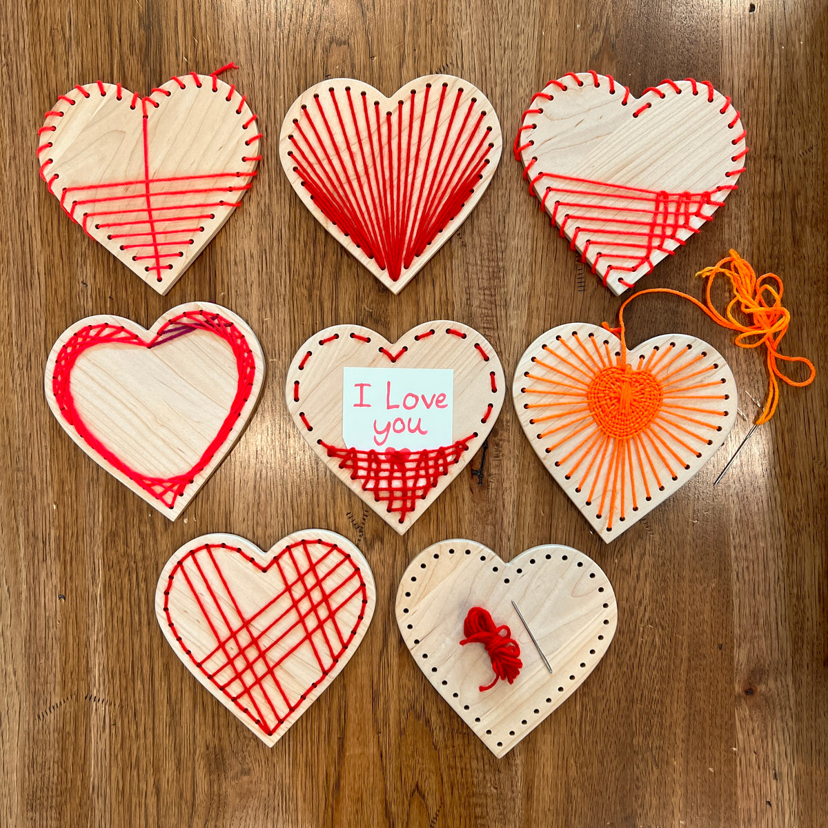 Heart Lacing Board